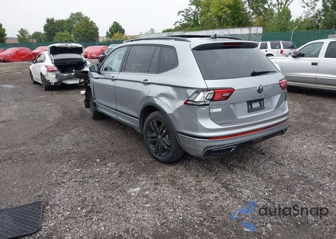 2022 Volkswagen Tiguan 2.0T Se R-Line Black from USA, damaged, VIN 3VVCB7AXXNM099136
